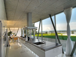 Производитель Leicht представил «бетонную» кухню